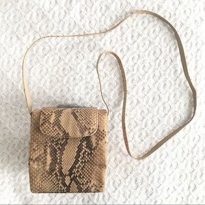 Vintage Snakeskin Stuart Weitzman Bag